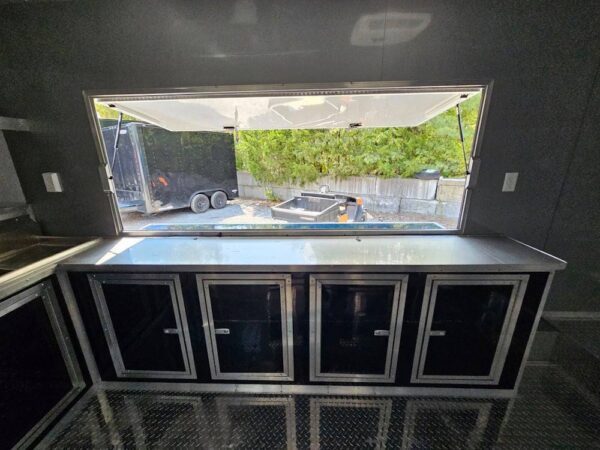 8.5' X 16' Indigo Blue Concession Trailer Food Event Catering - Image 27
