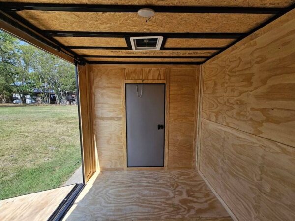 Enclosed Trailer 8.5' X 24' White Hybrid Drone and Equipment Hauler - Image 14