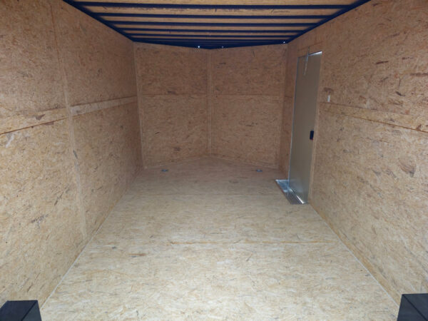Enclosed Trailer 8.5' X 24' Tandem Axle Charcoal Grey 7' Interior Motorcycle Car Hauler - Image 12