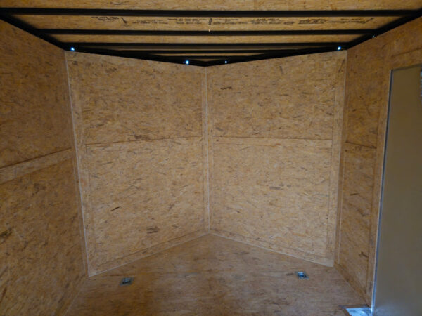 Enclosed Trailer 8.5' X 24' Tandem Axle Charcoal Grey 7' Interior Motorcycle Car Hauler - Image 13