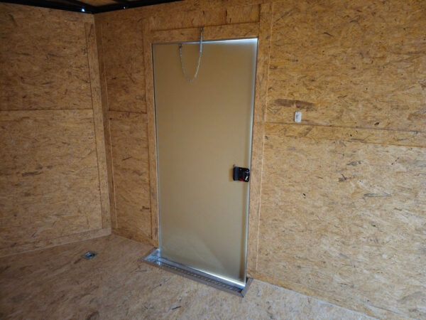 Enclosed Trailer 8.5' X 24' Tandem Axle Charcoal Grey 7' Interior Motorcycle Car Hauler - Image 14