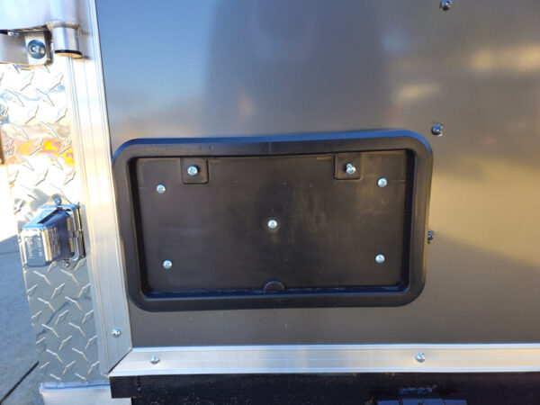 Enclosed Trailer 8.5' X 24' Tandem Axle Charcoal Grey 7' Interior Motorcycle Car Hauler - Image 17