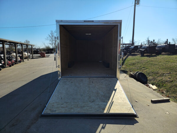Enclosed Trailer 8.5' X 24' Tandem Axle Charcoal Grey 7' Interior Motorcycle Car Hauler - Image 19