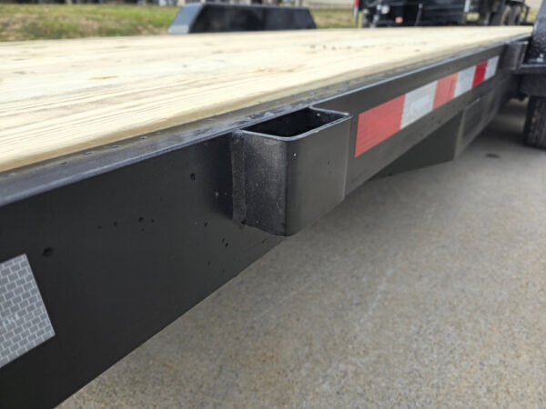 7' X 18' Wood Deck Car Hauler WIth Removable Fender 5,200 lb Axles - Image 16