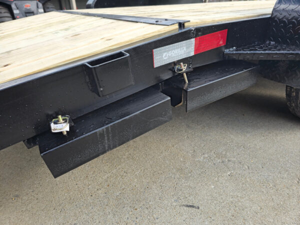 7' X 18' Wood Deck Car Hauler WIth Removable Fender 5,200 lb Axles - Image 20