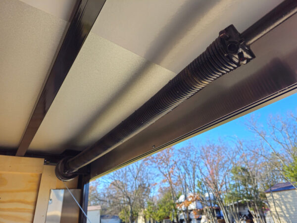 8.5x28 V-Nose Enclosed Trailer Black Out and Escape Door (2) 5,200lb Axles - Image 27