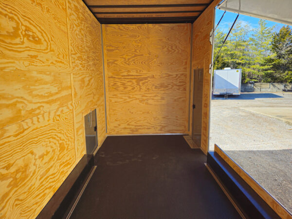 Custom Enclosed Trailer 8.5' X 24' White Cargo Event Trailer - Image 16