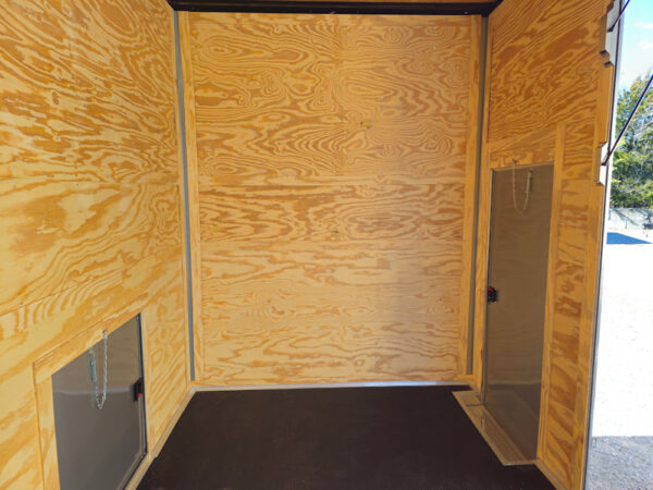 Custom Enclosed Trailer 8.5' X 24' White Cargo Event Trailer - Image 17