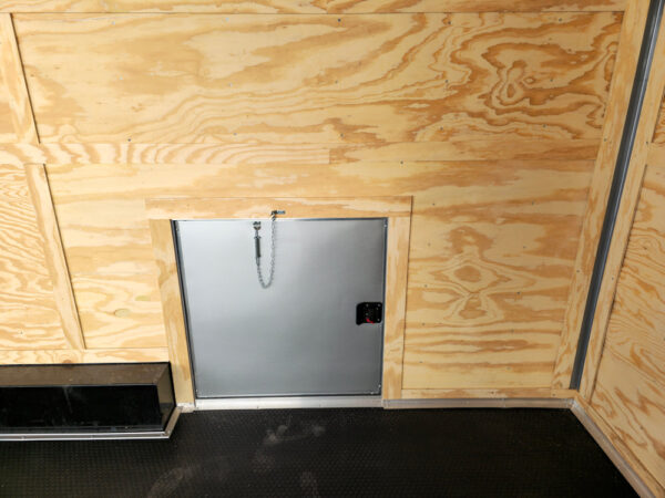 Custom Enclosed Trailer 8.5' X 24' White Cargo Event Trailer - Image 18