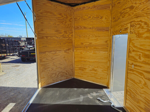 Custom Enclosed Trailer 8.5' X 24' White Cargo Event Trailer - Image 21