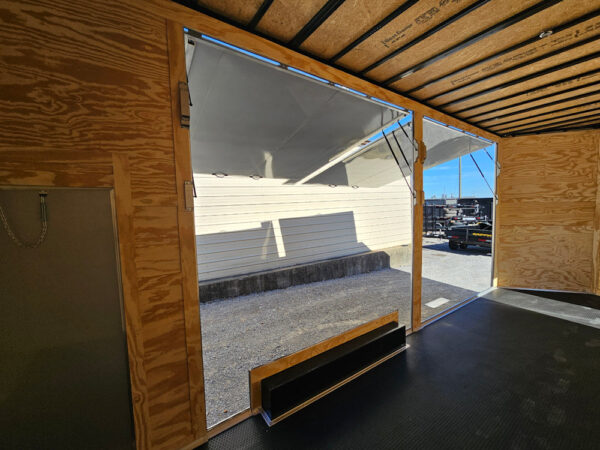 Custom Enclosed Trailer 8.5' X 24' White Cargo Event Trailer - Image 22