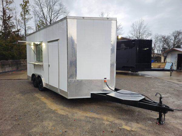 8.5' X 16' Elite Economy Concession Trailer Food Event Catering Equipped - Image 17