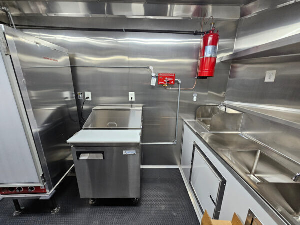 8.5' X 16' Elite Economy Concession Trailer Food Event Catering Equipped - Image 23