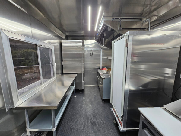 8.5' X 16' Elite Economy Concession Trailer Food Event Catering Equipped - Image 25