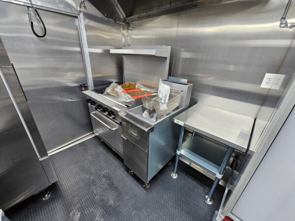 8.5' X 16' Elite Economy Concession Trailer Food Event Catering Equipped - Image 28