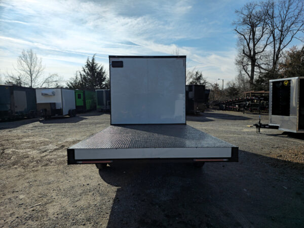 8.5' X 20' White With Blackout Hybrid Trailer (2) 7,000lb Axles - Image 7