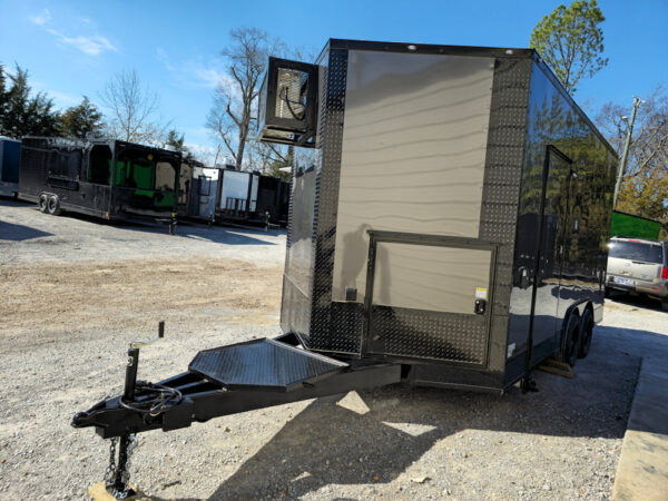 8.5' x 16' Elite Concession Food Event Catering Trailer - Image 78
