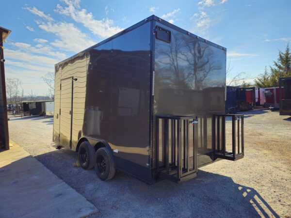 8.5' x 16' Elite Concession Food Event Catering Trailer - Image 84