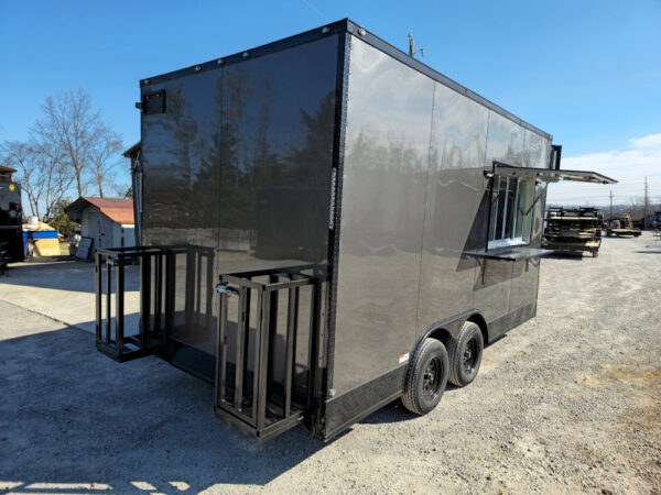 8.5' x 16' Elite Concession Food Event Catering Trailer - Image 86