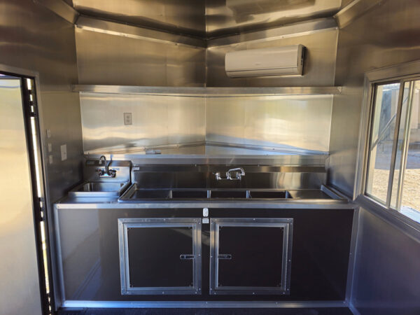 8.5' x 16' Elite Concession Food Event Catering Trailer - Image 91