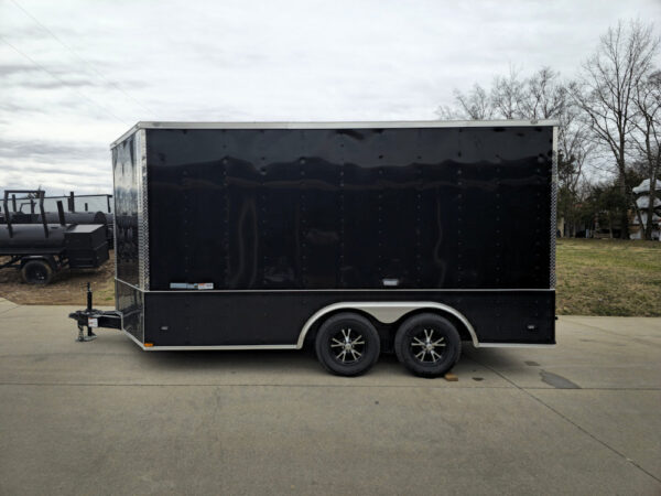 Enclosed Trailer 8.5' X 14' Black - Custom Car Equipment ATV Storage - Image 4
