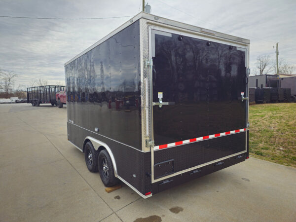 Enclosed Trailer 8.5' X 14' Black - Custom Car Equipment ATV Storage - Image 5