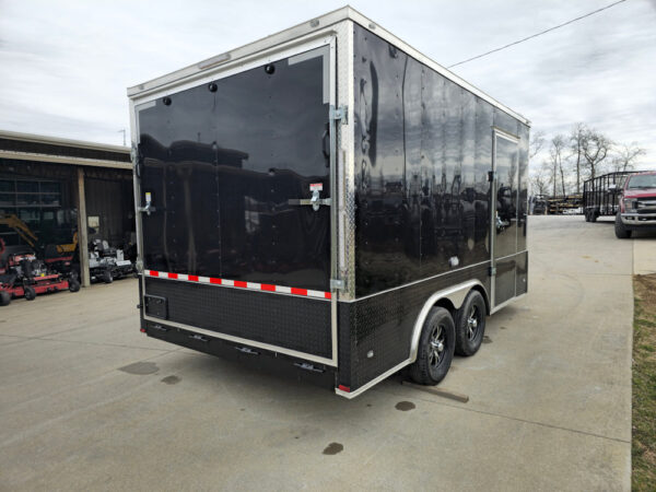 Enclosed Trailer 8.5' X 14' Black - Custom Car Equipment ATV Storage - Image 7