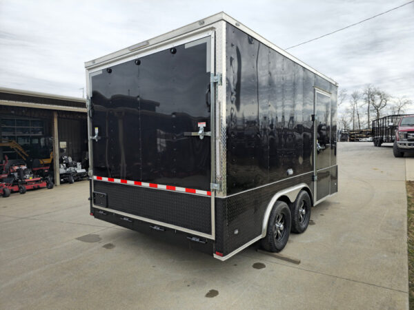 Enclosed Trailer 8.5' X 14' Black - Custom Car Equipment ATV Storage - Image 8