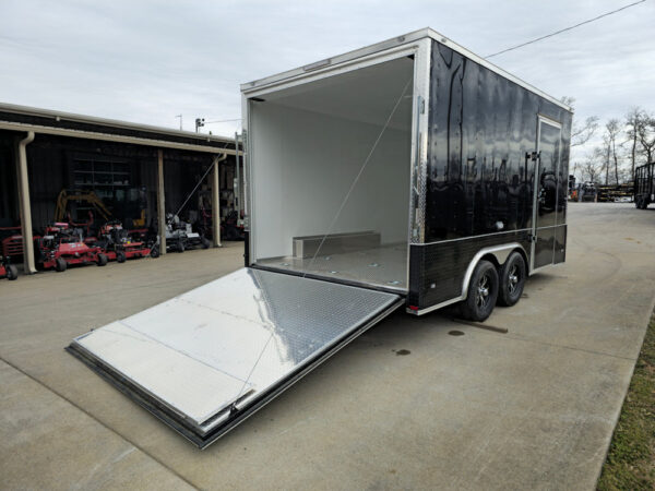 Enclosed Trailer 8.5' X 14' Black - Custom Car Equipment ATV Storage - Image 13