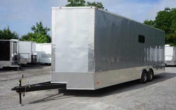 Enclosed Trailer 8.5' X 26' Silver Frost - Image 2
