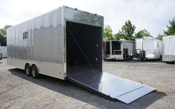 Enclosed Trailer 8.5' X 26' Silver Frost - Image 12