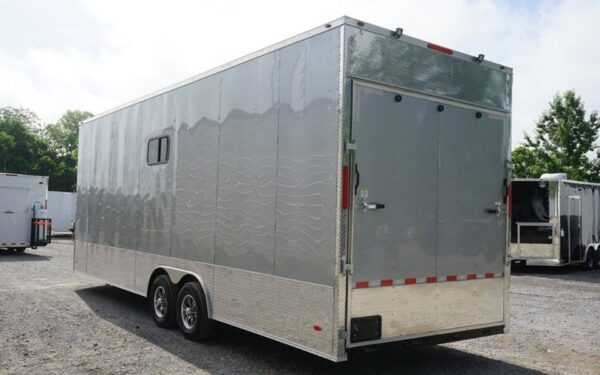 Enclosed Trailer 8.5' X 26' Silver Frost - Image 5
