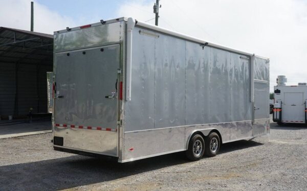 Enclosed Trailer 8.5' X 26' Silver Frost - Image 7