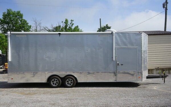 Enclosed Trailer 8.5' X 26' Silver Frost - Image 8