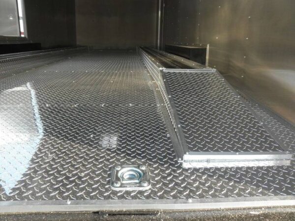 Enclosed Trailer 8.5' X 24' White - Cargo Bike Car Hauler Storage - Image 15