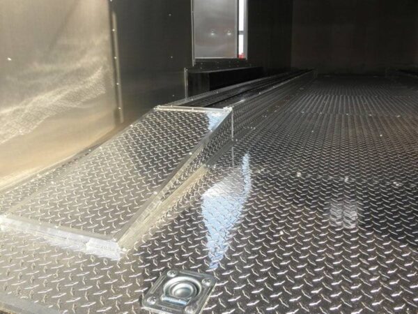 Enclosed Trailer 8.5' X 24' White - Cargo Bike Car Hauler Storage - Image 25