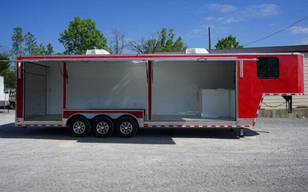 8.5 x 36' Red King Pin Fifth Wheel Trailer - Image 7