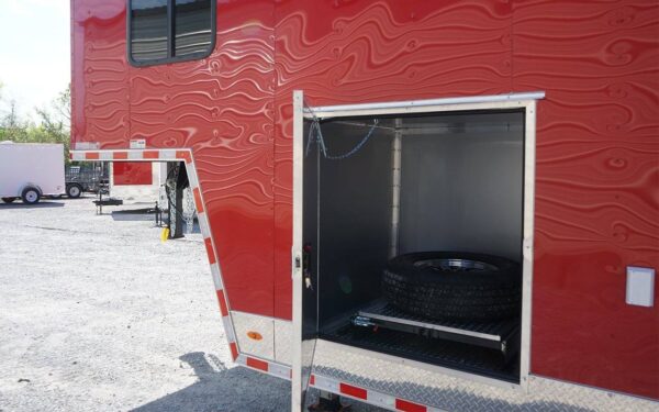 8.5 x 36' Red King Pin Fifth Wheel Trailer - Image 13