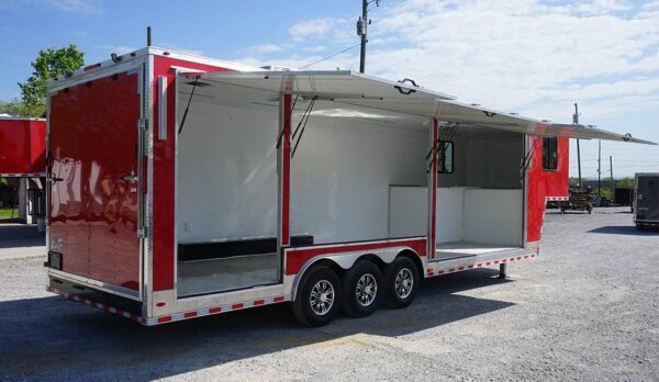 8.5 x 36' Red King Pin Fifth Wheel Trailer - Image 6