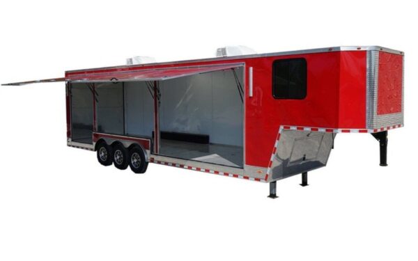 8.5 x 36' Red King Pin Fifth Wheel Trailer