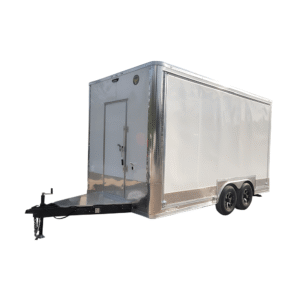 8.5' X 16' Concession Trailer White Food Event Catering Vending