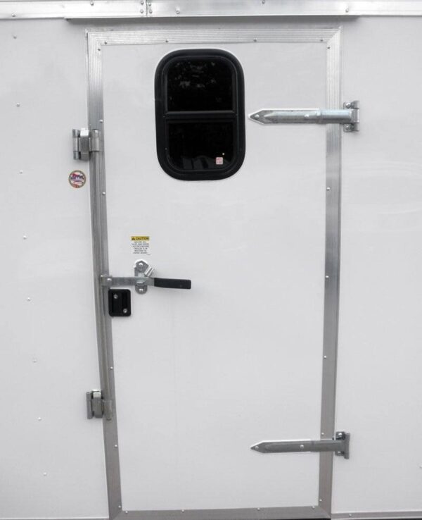 Enclosed Trailer 8.5'x18' White - Equipment Hauler Storage - Image 15