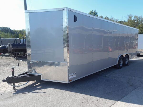 8.5x24 V-Nose Enclosed Trailer with E-Track (2) 5,200lb Axles - Image 2