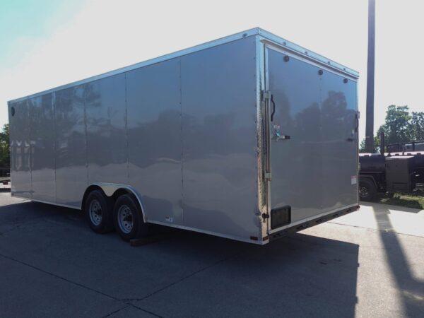 8.5x24 V-Nose Enclosed Trailer with E-Track (2) 5,200lb Axles - Image 4