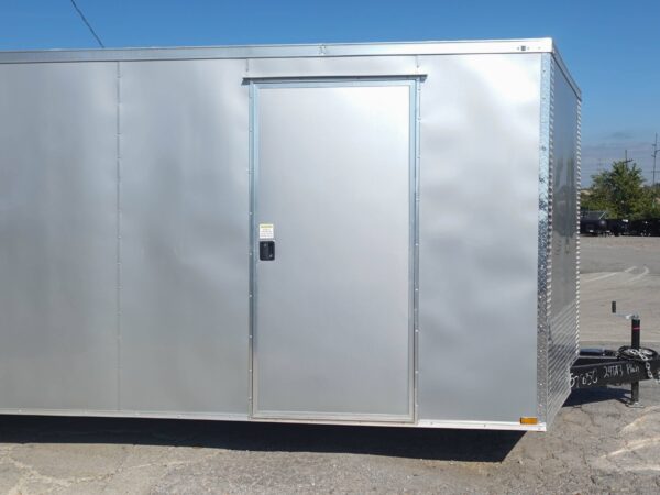 8.5x24 V-Nose Enclosed Trailer with E-Track (2) 5,200lb Axles - Image 9