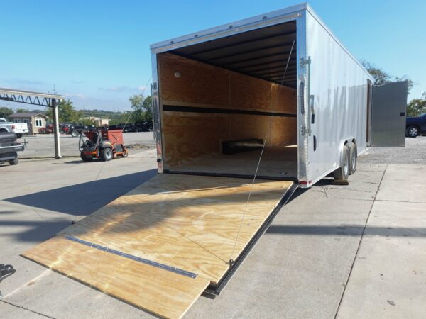 8.5x24 V-Nose Enclosed Trailer with E-Track (2) 5,200lb Axles - Image 11