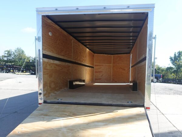 8.5x24 V-Nose Enclosed Trailer with E-Track (2) 5,200lb Axles - Image 12