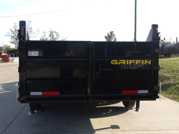7x16 Gooseneck Telescopic Dump Trailer with 3ft Sides (2) 7K Axles - Image 6