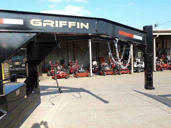 7x16 Gooseneck Telescopic Dump Trailer with 3ft Sides (2) 7K Axles - Image 9