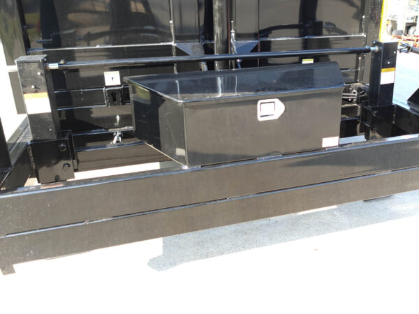 7x16 Gooseneck Telescopic Dump Trailer with 3ft Sides (2) 7K Axles - Image 10